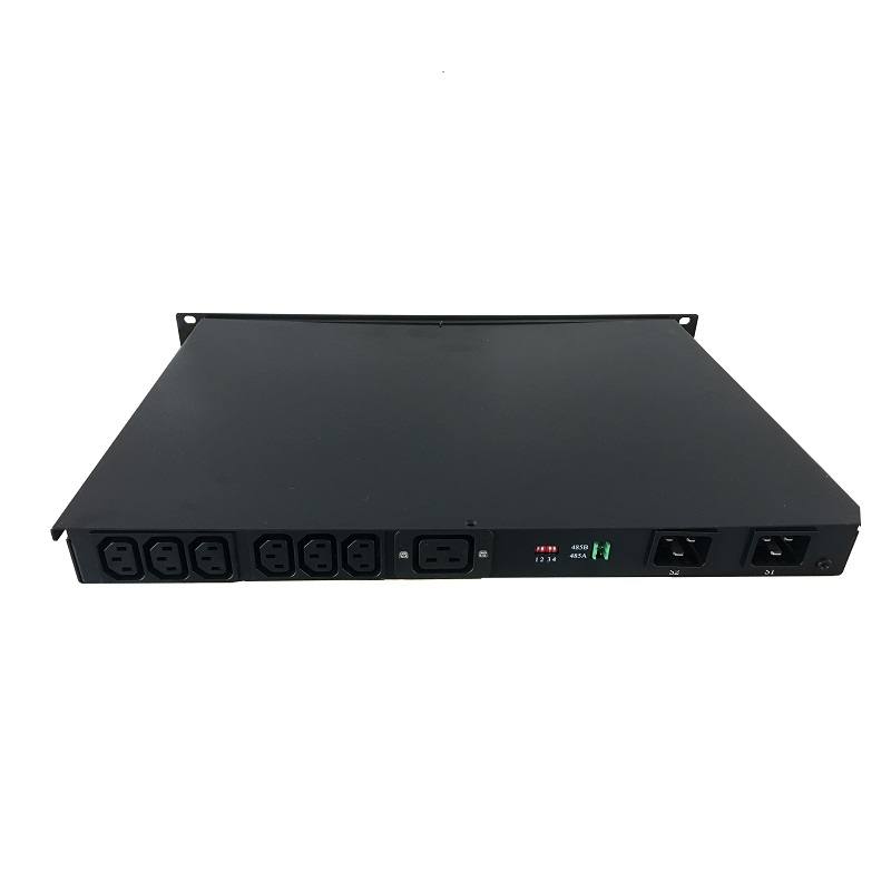 Black small STS static transfer switch 8KVA (32A) rated output power